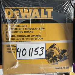 Dewalt Circular Saw
