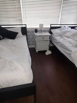 One bed side  table