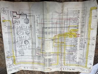 Schematic Diagram ‘66 Ford V8 Mustang 