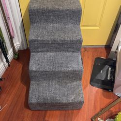 Grey Pet Stairs