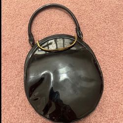 Vintage Black Purse Clutch Bag