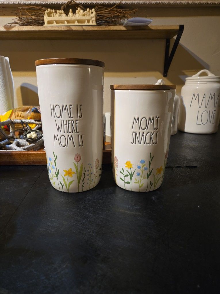 Rae Dunn Jars Mother's Collection
