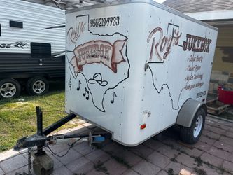5x8 enclosed trailer