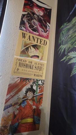 3D Posters One Piece & Demond Slayer
