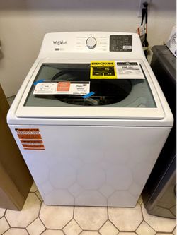 Whirlpool Washer (Only 4 months old)