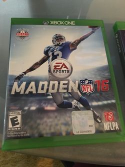 Madden 2016 for xbox one