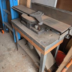 Power Craft 6" Jointer With Motor And Stand (Needs New Belt)