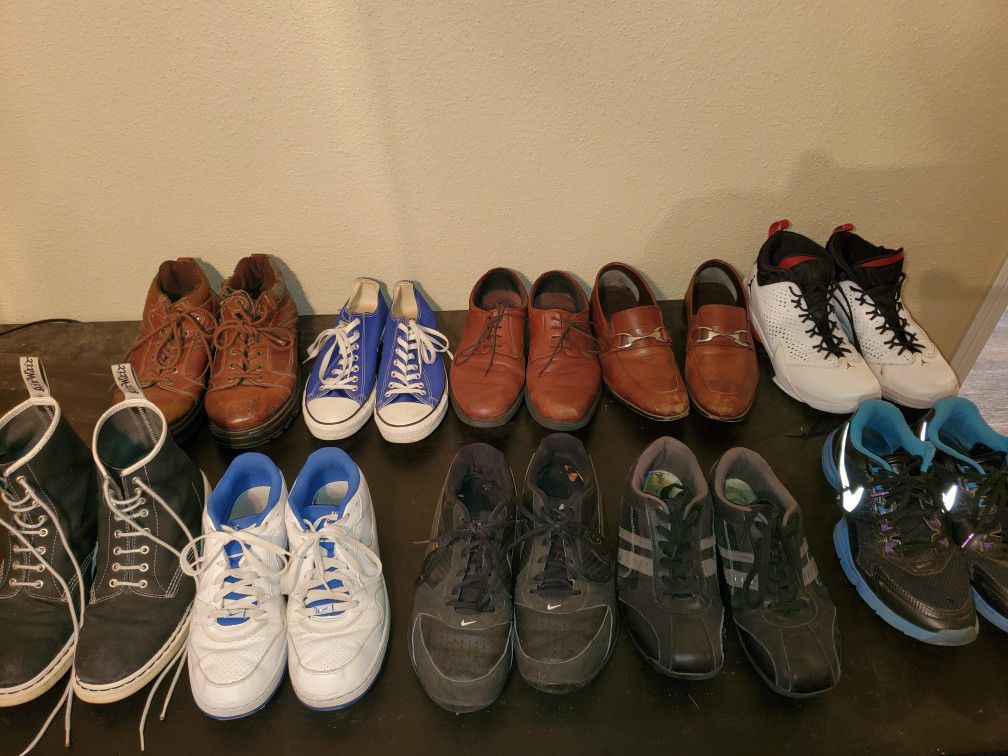 Air Jordans,Nike and dress shoes