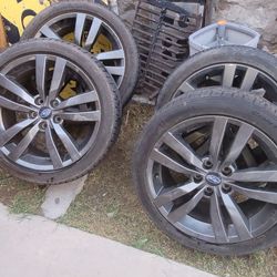 Original 2016 Subaru Wrx Rims With Tires 