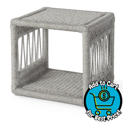 Palecek Mara Outdoor Chaise Side Table