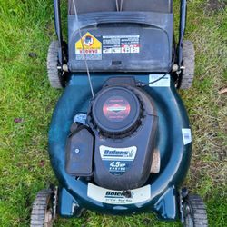 Bolens 4.5 HP 21" Cut Mulching and Rear Bag Push Lawn Mower