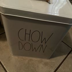 Rae Dunn Dog Treat Container