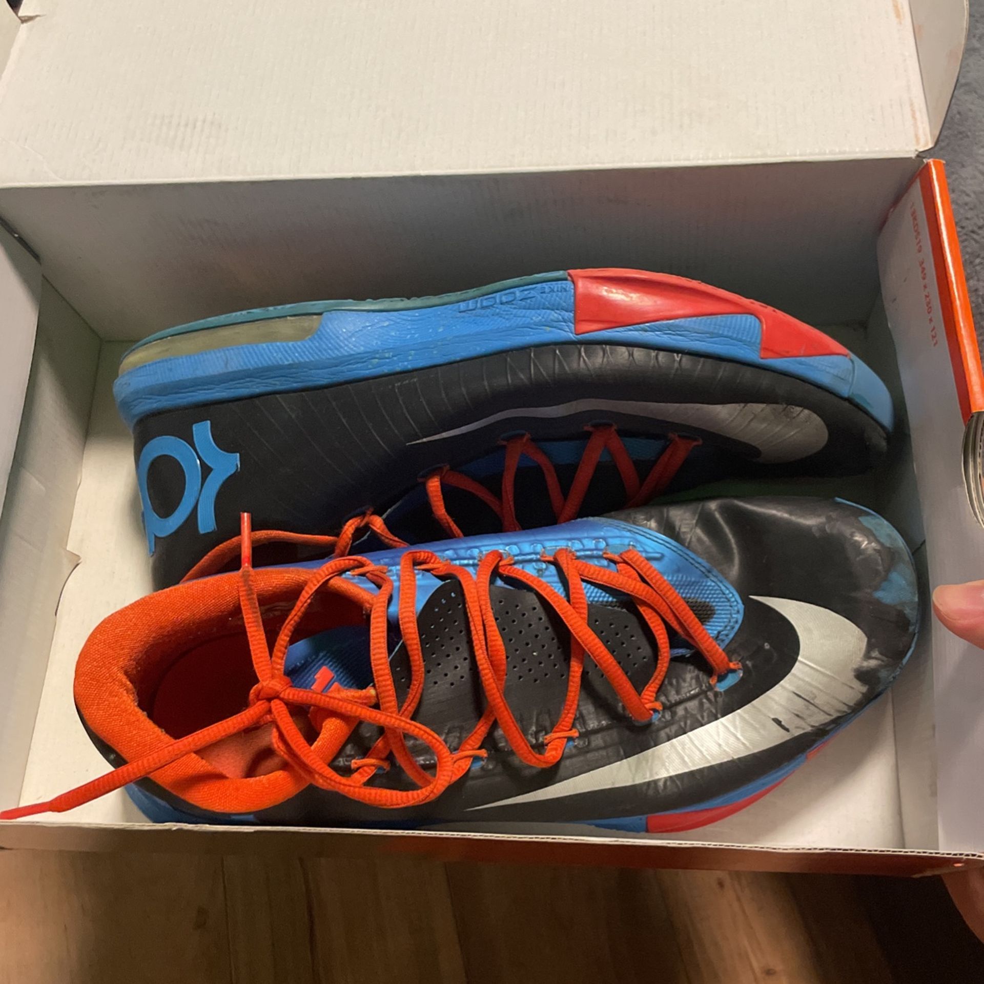 Kd 6 best sale blue and orange