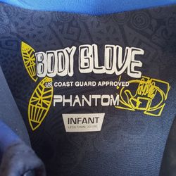 Body Glove Life Jacket infant size