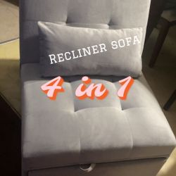 4 In 1 Recliner Sofa 