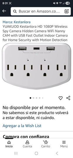 Wifi hidden camera
