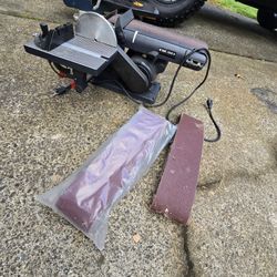 Belt and disc  sander