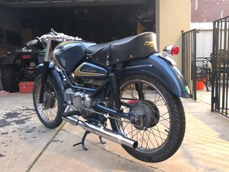 motorcycle parilla 125 Olimpia 4 Stroke