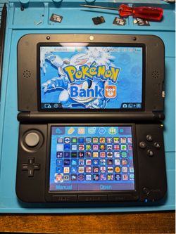 Nintendo Blue 3DS XL - Custom Setup - 64GB