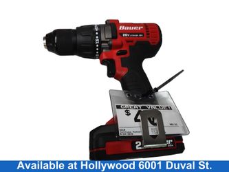 Baur 20vdc Red Cordless Hammer Drill