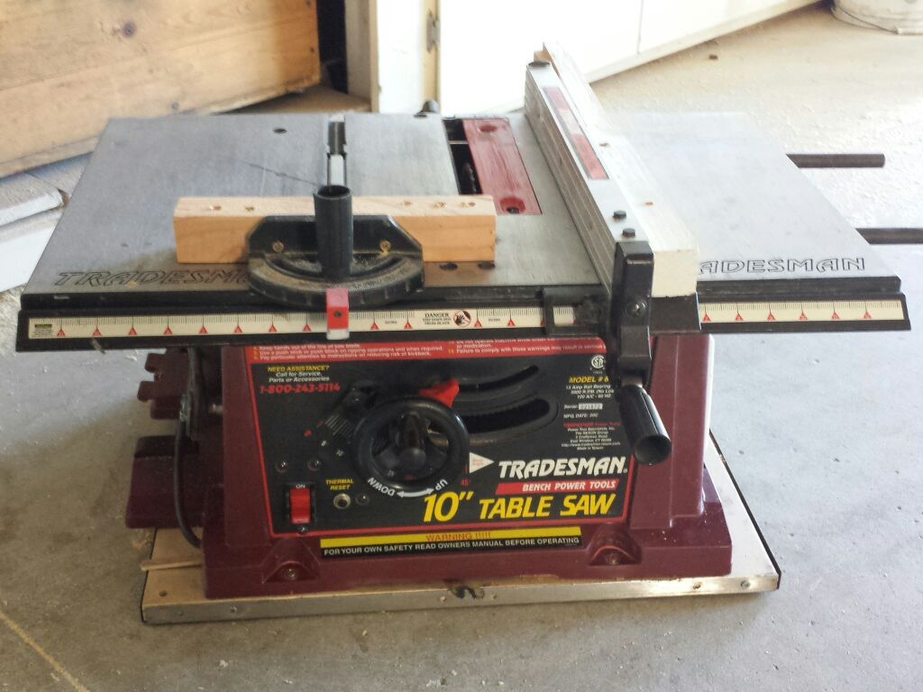 Tradesman 10 Table Saw Model 8032 For Sale In Irvine