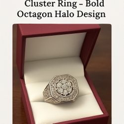 Stunning Cluster Ring 