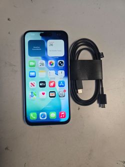 Iphone 15 plus at&t fully paid 128 gb factory unlocked for all carriers including metropcs