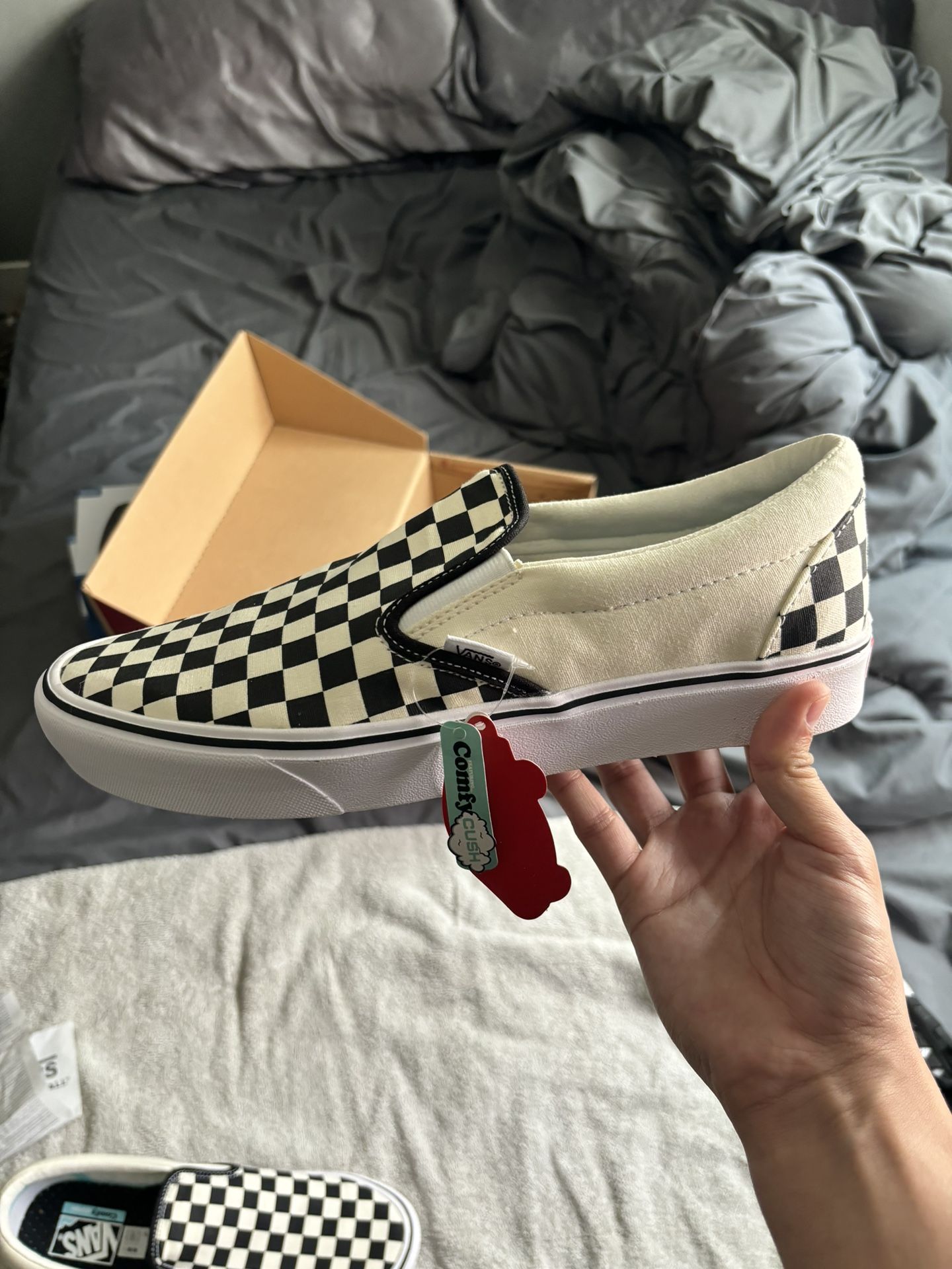 Vans Checkerboard Slip-On Size 10