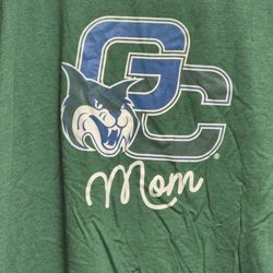 Georgia College Bobcas 'MOM' Green 2XL Shirt