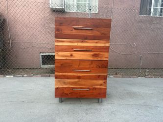 CB2 Crate And Barrel Junction Dresser Chest Of Drawers Cabinet Tall Boy