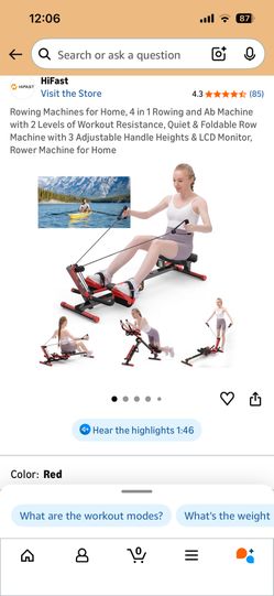 Rowing Machine