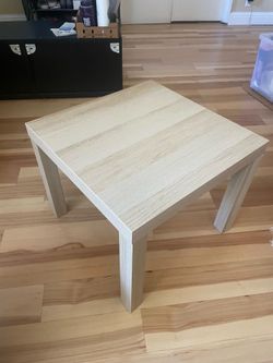 ikea lack side table white oak