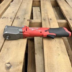 Milwaukee TOOL ONLY  M12 FUEL 12V Lithium-lon Brushless Cordless 3/8 in. Right Angle Impact Wrench USED $175