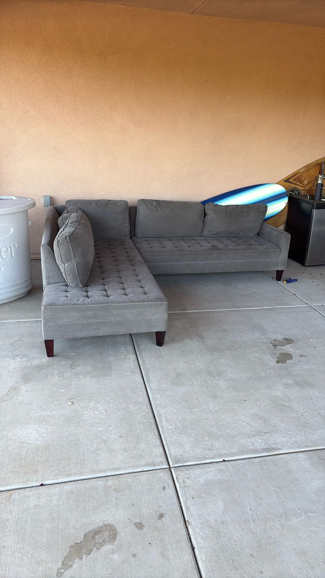 Z Gallerie Sectional Couch