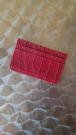 B'Low The Belt Croc Card Case