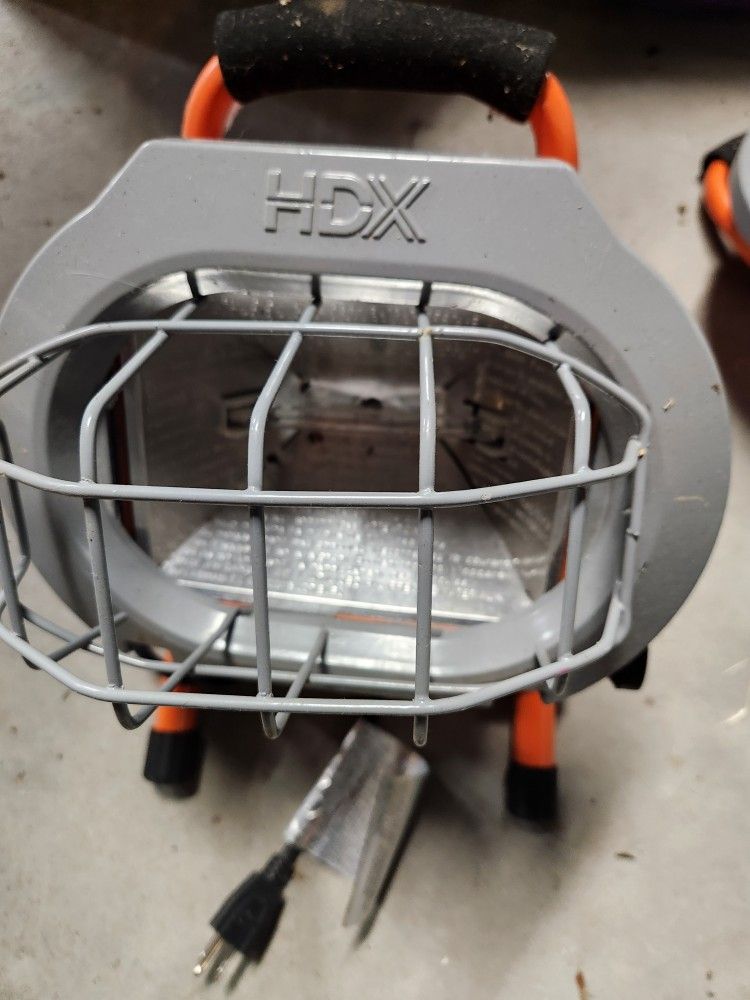 HDX Portable Halogen Light