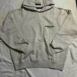 Essentials Light Oatmeal Hoodie 