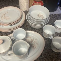 20 Pcs Denby Normandy Stoneware Set