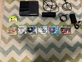 Xbox One With Kinect And Six Games