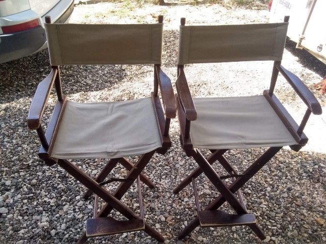 Two Directors Chairs