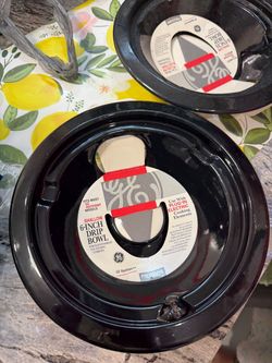 Brand New GE 6-inch Stove Drip Pans