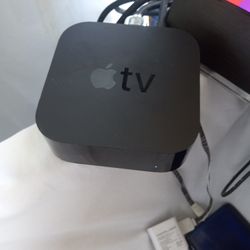 Apple TV Box And Remote