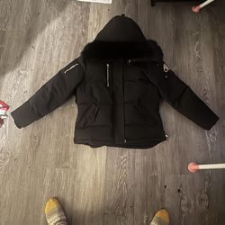 Moose Knuckle 3q Black Fur 