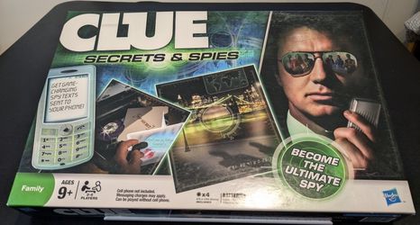 Clue: Secrets & Spies Board Game By Hasbro