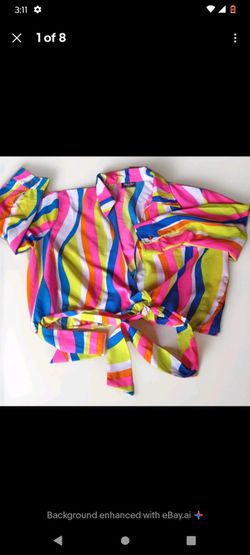 3x summer cropped shirt