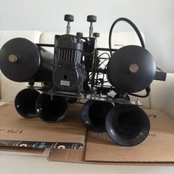 Hornblasters Train Horn. Spare Tire Delete Kit.