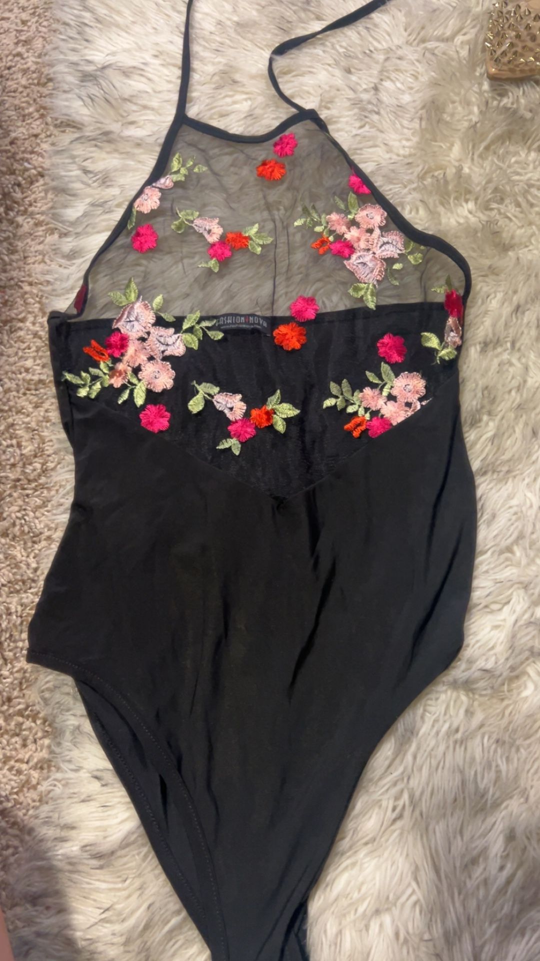 Floral Bodysuit Small 