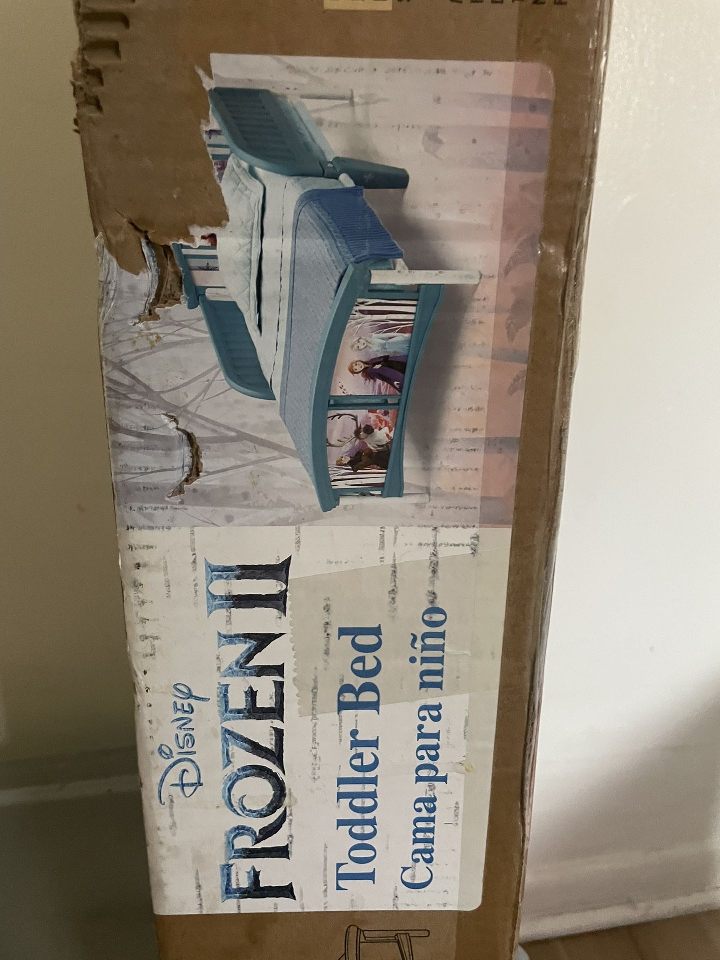 Frozen Toddler Bed