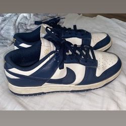 Nike dunk retro low midnight navy blue 