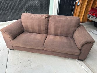 Brown couch free delivery